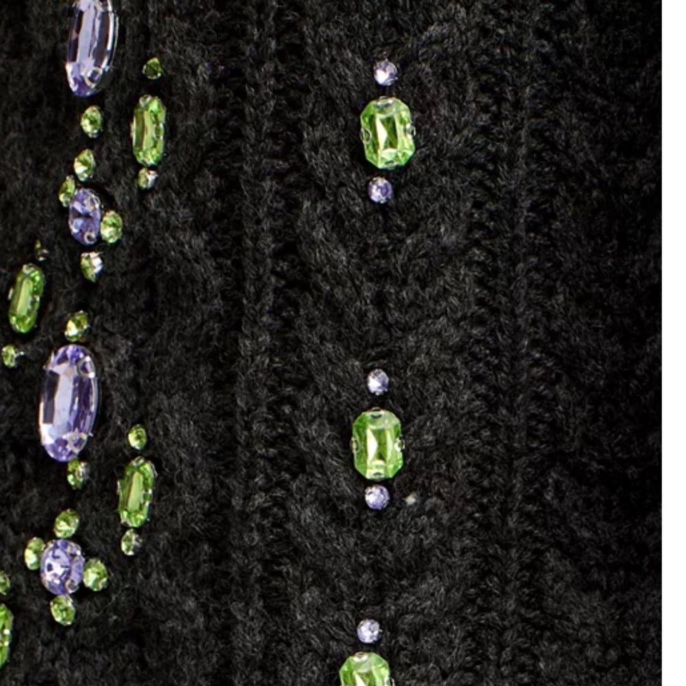 Cinq à Sept
Joelle Embellished Cable Cardigan - Picture 5 of 16